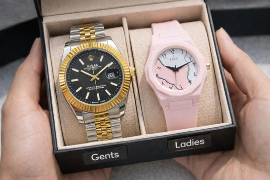 Luxury Couple Watch Set – His & Hers Premium Matching Watches | Free Delivery Across Pakistan