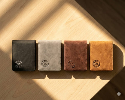 Luxury Vintage Bifold Men's Wallet – Premium Suede Leather Card Holder | Luxurious Hub
